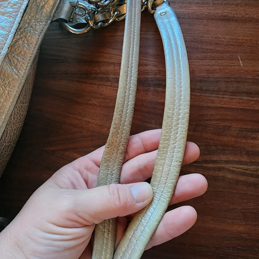 Gold‎ Coach Tote